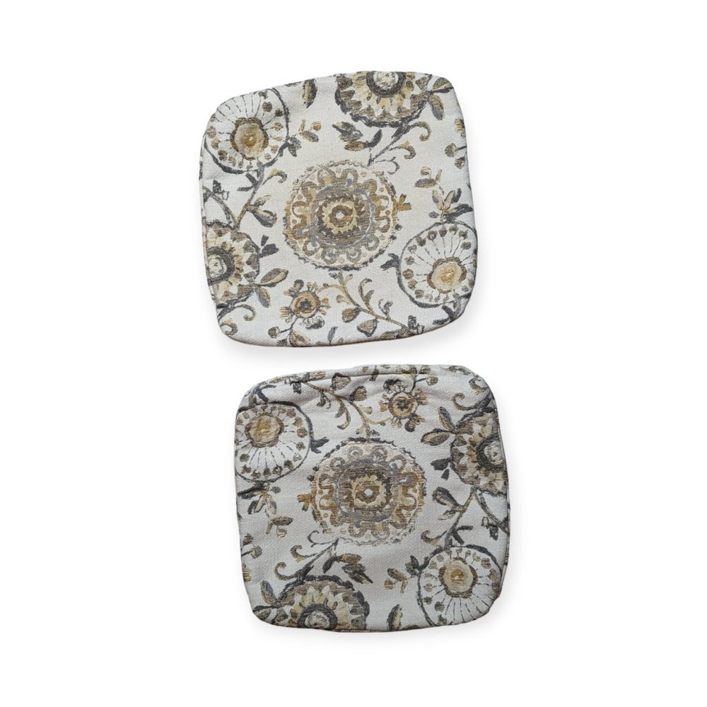 Floral/Paisley Tapestry Pillow Covers Set of 2